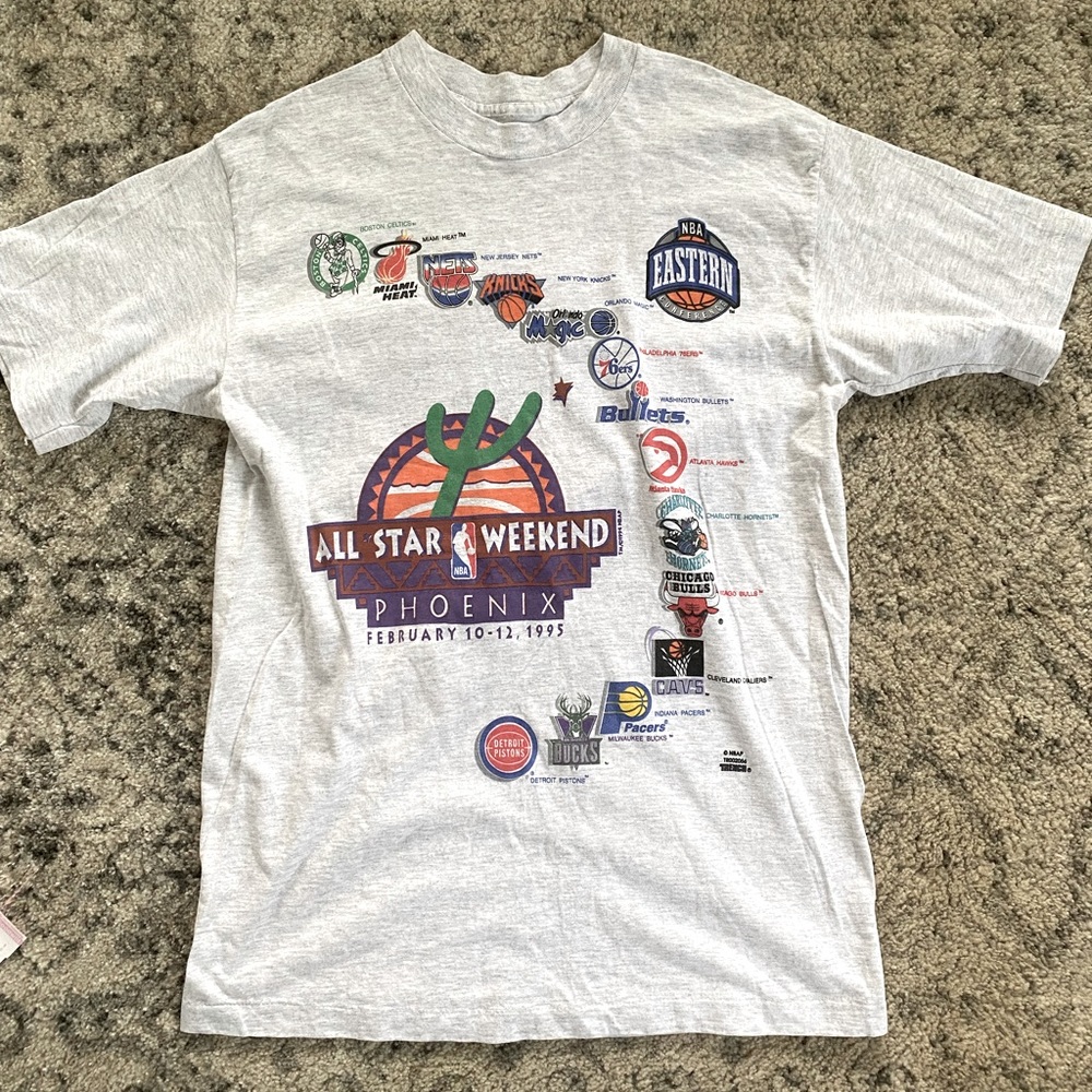 Vintage NBA all star weekend t shirt